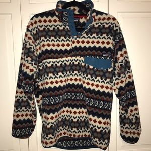 Patagonia Synchilla aztec snap-t fleece pullover